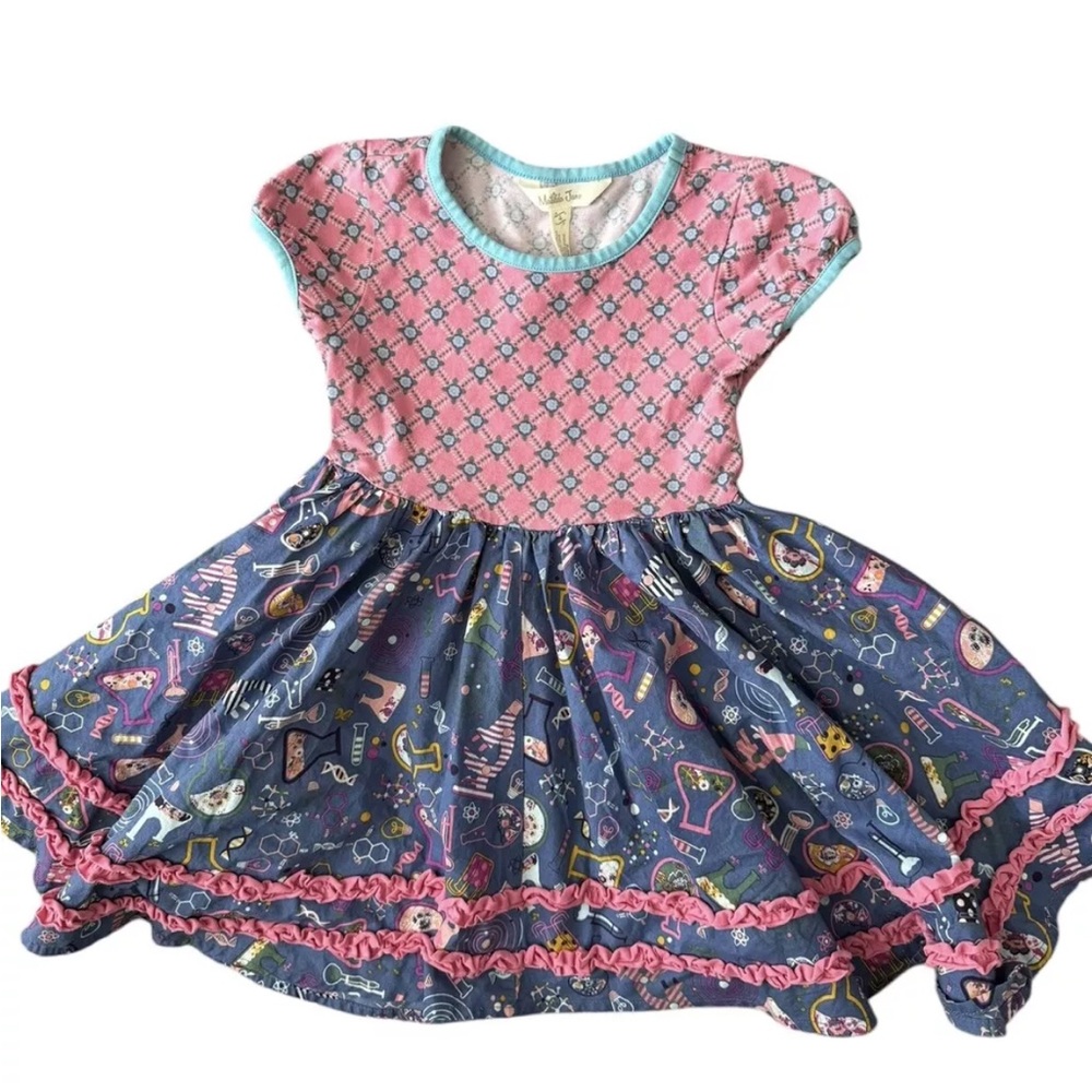 Matilda Jane Hypothesis Science Dress Girls Choose Your Own Path Size 4